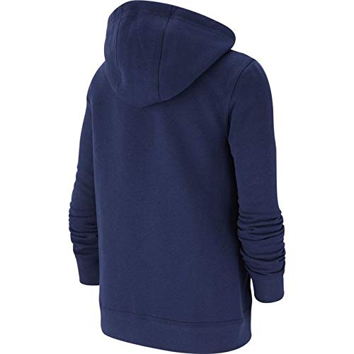 Nike Fz Club Sweat à Capuche Midnight Navy/Midnight Navy/White S