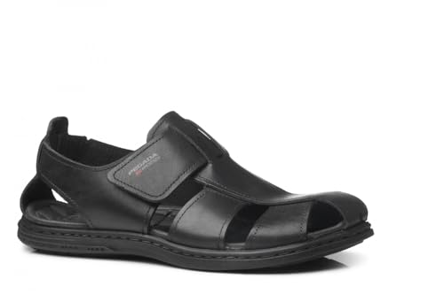 Sandália Masculina Pegada em Couro Marrom - 40