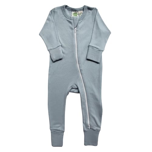 Image of PARADE Organic Essentials '2-Way' Zip Romper - Long Sleeve