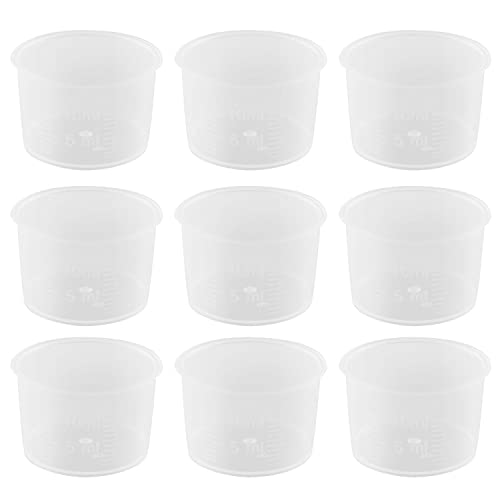 Vasos medidores desechables 10 ml pack 50 unidades miniatura 1
