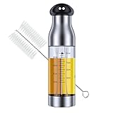 【Portátil】- El dispensador tiene una capacidad de 100 ml y el tamaño de la botella pulverizadora puede utilizarse para los utensilios de cocina o llevarse al exterior para barbacoas, picnics, comidas gourmet, parrilladas, etc.