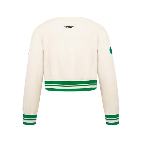Image of Pro Standard Big Girls NBA Retro Classics Fleece Crewneck Sweatshirt