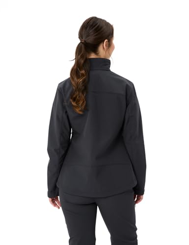 VAUDE Cyclone VI Softshelljacke Damen Wandern winddicht, Black, Gr. 38 – Ansicht 5