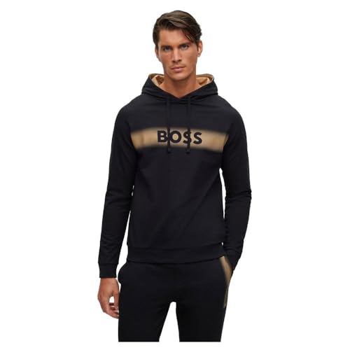 BOSS Men Authentic Hoodie Black1, M