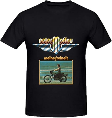 Photo de Peter Maffay Meine Freiheit Roll T-shirts à col rond pour homme, Tsbpp-2844, 3XL