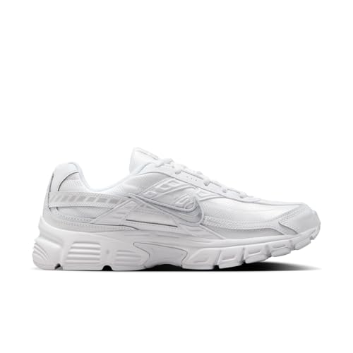 Nike Women's Initiator Lifestyle Shoes, White/Metallic Silver-Photon Dust, 8.5