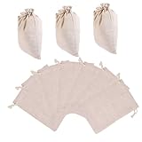 SHOWERORO 10piezas Bolsas para Especias y Condimentos Cordón Unidades para Almacenar y Transportar