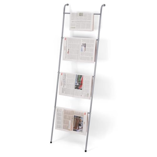 Ousheng ON-BL165-4YX2 2 Pack Towel Rack Blanket Ladder 4 Bar Wall Leaning Decorative Standing Towel Storage Holder Organizer thumb #3