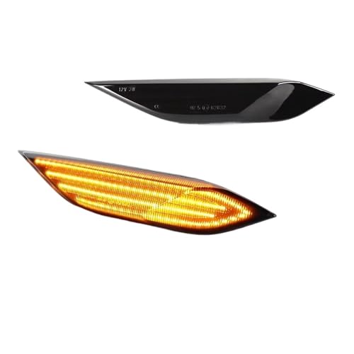 Światło kierunkowskazu dla Cayenne 958 92A Gen 2010 2011 2012 2013 2014 2 szt. LED dynamiczny bursztynowy kierunkowskaz światła boczny błotnik lampa kierunkowskaz
