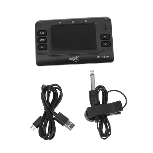 Vaguelly 1 Juego Sintonizador De Ritmo Pedal De Afinador De Guitarra Automático Juguetes Sensoriales Con Sonido De Metrónomo Pedal Sintonizador Sintonizadores Efector Tono Black Abdominales