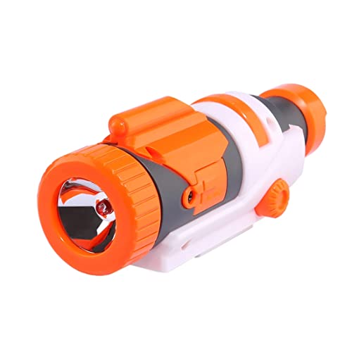 Plastic Tactical Flashlight for Nerf Modify Toy Nerf Gun Modulus Regulator Toy Gun, Modified Part Tactical Flashlight, Blue Light