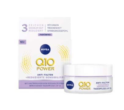 Amazon | ニベア Nivea Q10 Power デイクリーム 敏感肌用 50ml [並行 