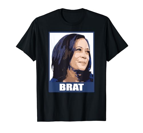 Kamala Harris "BRAT" Grafik T-Shirt