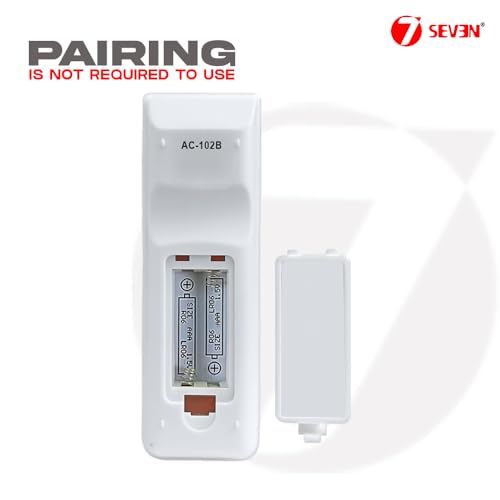 Image of 7SEVEN Compatible with Lloyd AC Remote Control Model 102B Suitable for 1 1.5 2 Ton Split and Window Air Conditioner - Match Each Key by Key Exactly with Existing AC Remote Function