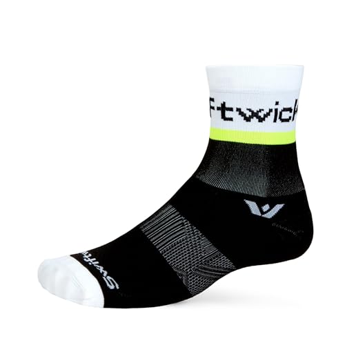 Image of Swiftwick - ASPIRE Mid-Crew Cycling Socks, Maximum Breathability, Moisture Wicking