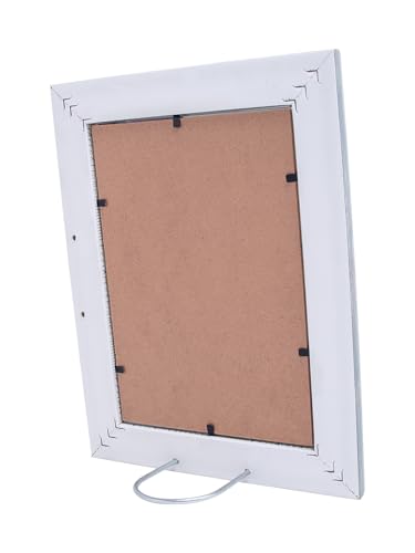 Image of GOLDEN PEACOCK Photo Frame PVC Body with MDF Back | Wall Hanging & Desk Display | Picture Frame for Gifts and Home Decor (Bluish Grey, Set Of 1)