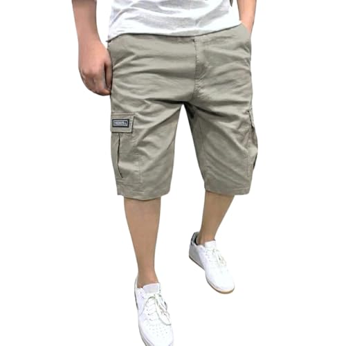 Image of Lymio Men Shorts | Men's Cargo Shorts | Regular Fit Casual Wear Short Pant for Men | Multi-Pocket Lightweight Cotton | Summer & Adventure Ready (SSM-S-05-08)