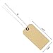 Durable Shipping Tags with Wire Ties – 200 Tags # 5, 4 3/4