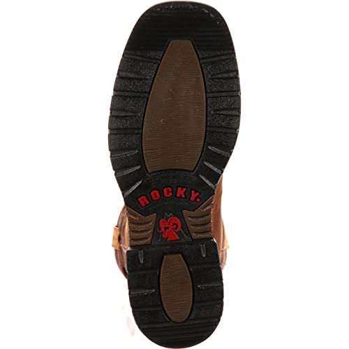 ROCKY Men's Original Ride Steel Toe Waterproof Western B Boot2