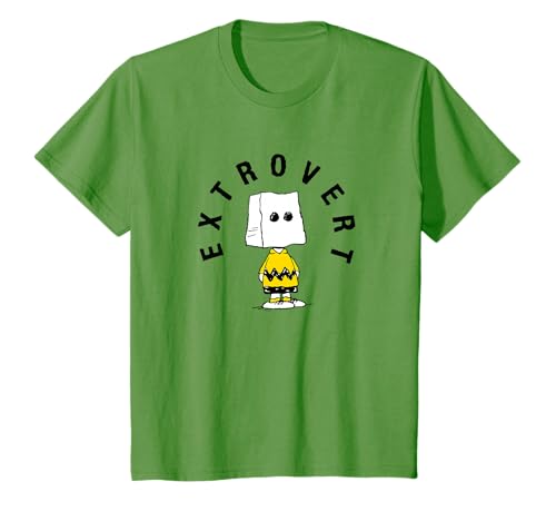 Cacahuetes - Charlie Brown Extrovertido Camiseta