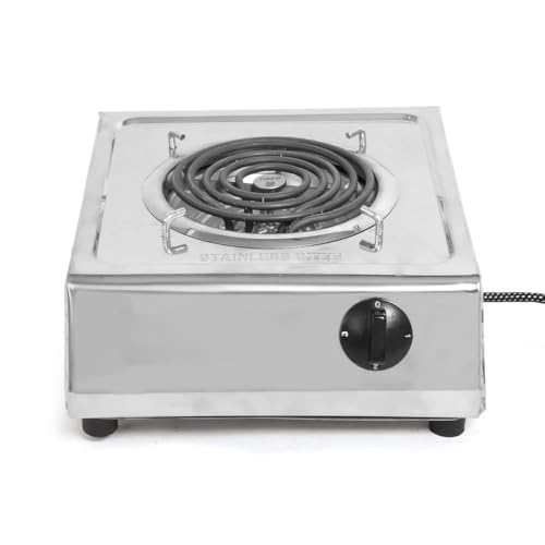 Image of Drumstone (𝐒𝐩𝐞𝐜𝐢𝐚𝐥 𝟏𝟓 𝐘𝐞𝐚𝐫𝐬 𝐖𝐚𝐫𝐫𝐚𝐧𝐭𝐲)1500W Induction Cooktop - Stainless Steel Electric Stove, Energy Efficient Portable Hot Plate, Compact Induction Chulha for Kitchen Cooking