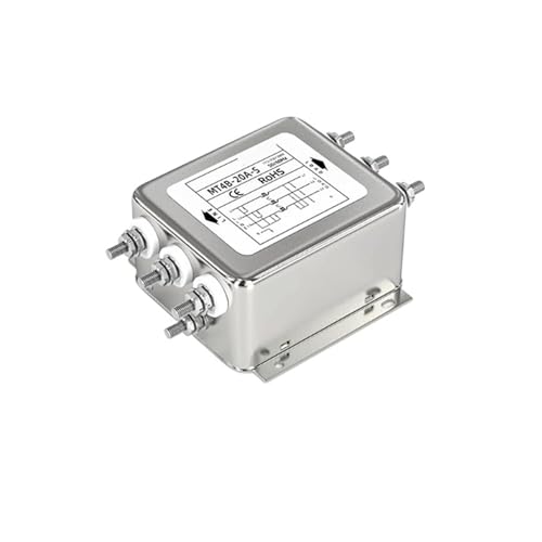 YTMJPQQJI Three-Phase Power Filter MT4B-3/6/10/20/30A-S Purifier Frequency Conversion 380v MT4B-10A-S(MT4B-20A-S)
