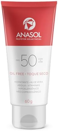 Protetor Solar Facial FPS 50 Anasol