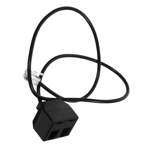 Uonlytech Telephone Line Splitter Adapter Durable for Multi-Device Use Training and Conference Calls Compatible Landline Systems