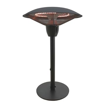 table top electric patio heater