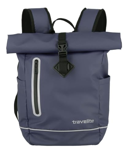 travelite Zaino rolltop impermeabile, zaino da bicicletta, zaino per il tempo libero con chiusura...