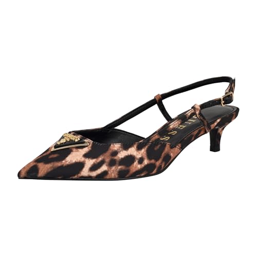 GUESS JessonPump Femme, Imprimé guépard 210, 37 EU