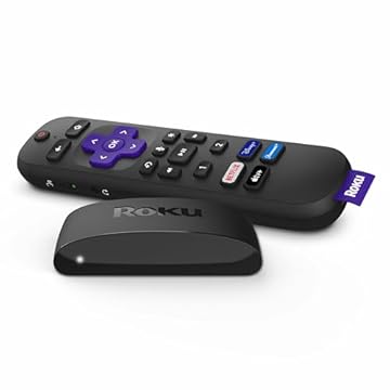 Roku Express - Streaming player Full HD. Transforma sua TV em Smart TV. Com controle remoto e cabo HDMI incluídos.