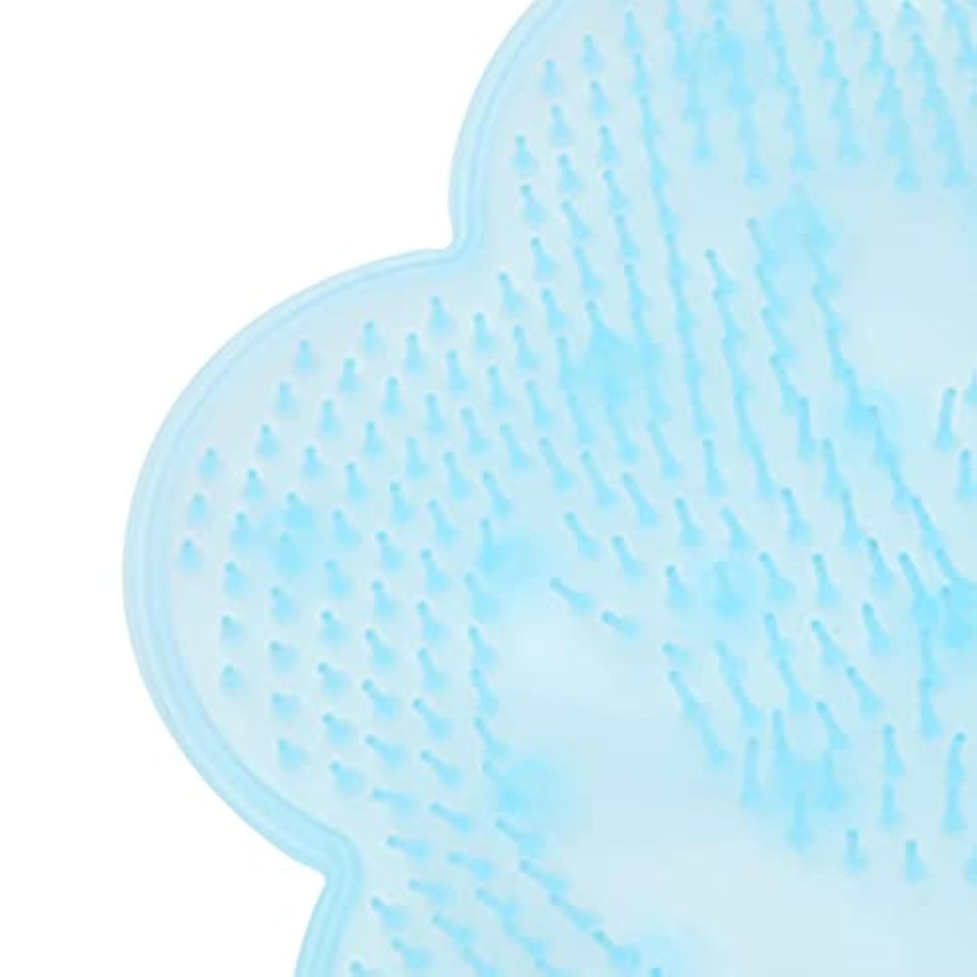 Foot Massager Feet Pad Non Slip Suction Cups Washer Brush Blue