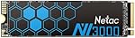 Netac 500GB NVMe PCIe Gen3x4 M.2 Drive interne à l'état solide jusqu'à 3,100 MB/s avec répartiteur de chaleur en aluminium 300TBW, Construit pour le jeu