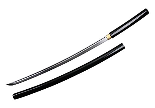 Onikiri F-906-BK Handmade Japanese Shirasaya Samurai Katana Sword Sharp, 40
