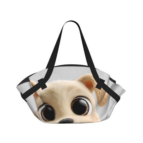 Sac de camping pour chiot spacieux accessoire voyage pliable et durable