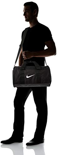 NIKE Team Women's Training Duffel Bag, Black/Black/White, One Size