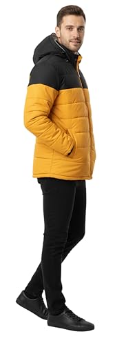 Image of Export Quality Reversible Puffer Jacket in GLD Material best for Winterwear /Hiking /Biking /Camping /Mountaineering /Fashion & Casual Wear(Control Temperature up to 3 Degree Celsius)(3C)