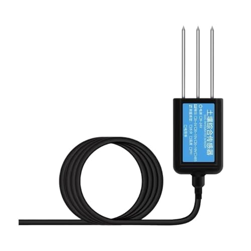 土壌測定器 EC PH NPK 温度湿度肥沃度 8 in 1 土壌センサー RS485 Modbus 土壌試験センサー(6IN1 NPK-T-H-fertility)