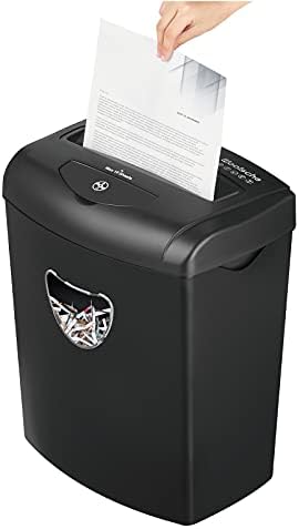 Woolsche CD218P Paper Shredders,10-Sheet Cross Cut P-4 Security Level Shredders for Home Office Use with 5.55-Gallon Large Capacity Bin & Transparent Window(ETLCertification) Woolsche CD218P Paper Shredders,10-Sheet Cross Cut P-4 Security Level Shredders for Home Office Use with 5.55-Gallon Large Capacity Bin & Transparent Window(ETLCertification)