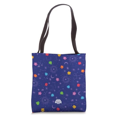 Bolso tote con diseño de las Lumas galácticas de The Super Mario Galaxy Movie miniatura 1