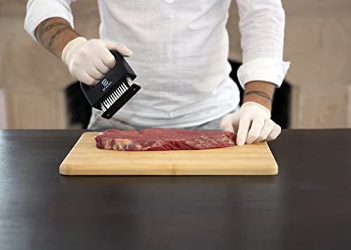 Meat Tenderizer Tool 48-Blades Ultra Sharp Stainless Steel Needles For Steak For Kitchen And Restaurants Easy To Clean #TOP1
