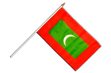Flaggenfritze® Stockflagge Malawi – 30 X 45 Cm, Polyester