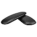 MingYi.office Arm Pads Caps Replacement for Humscale Liberty Office Chair, for Fixed and Height Adjustable Arm, Black Vinyl (1-Pair). (for Fixed Arm.)