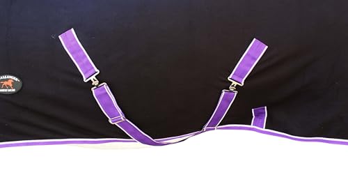 Image of Challenger Horse Soft Fleece Cooler Exercise Blanket Show Sheet Wicks Moisture 4391