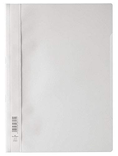 Durable Sichthefter (A4 Standard, PP) 25er Packung weiß, 252302