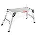 RONGJJ Banco De Trabajo Plegable con Salto, Plataforma De Trabajo, Taburete De Aluminio con Bloqueo Seguro, Soporta hasta 150 Kg (tamaño: 2 Escalones)