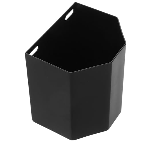 SEWACC Cubo Recogedor de Tapas de Botellas de Acero Inoxidable Negro Instalación Rápida y Diseño Moderno para Almacenamiento en Cocina