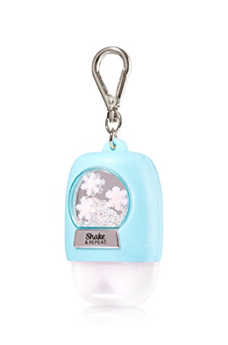 Bath & Body Works PocketBac Hand Gel Holder Snowglobe