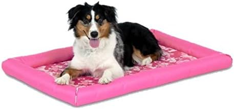 Precision Pet Pink Dog Camo Print 2000 Durable Crate Mat, For 24-Inch Crates
